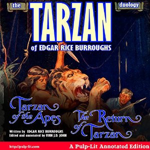 Tarzan of the Apes and The Return of Tarzan audiobook cover